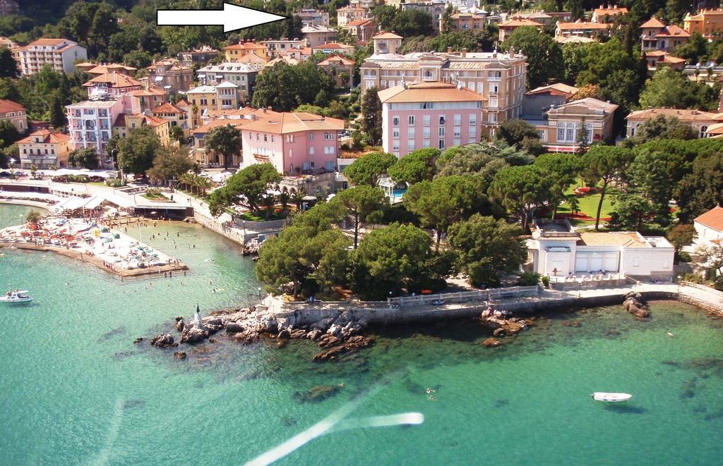 Opatija Centar Leilighet Eksteriør bilde